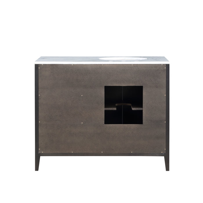 Mercury Row® Alsup 42'' Free Standing Single Bathroom Vanity with Top